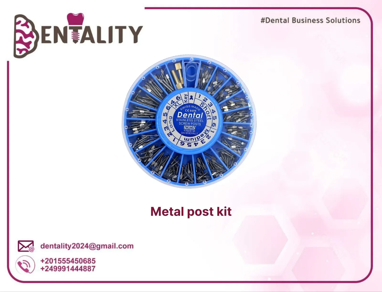 Metal post kit
