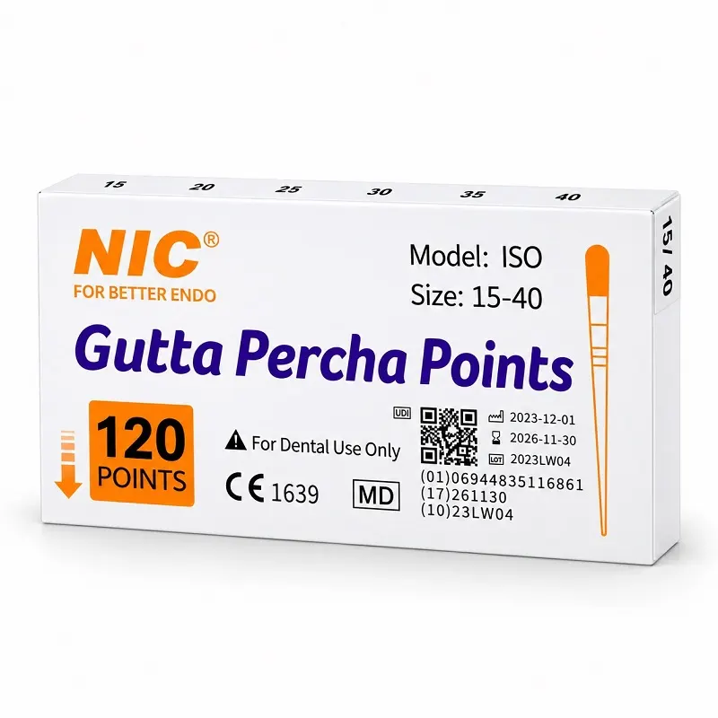 Gutta Percha Points (Conventional GP) – NIC