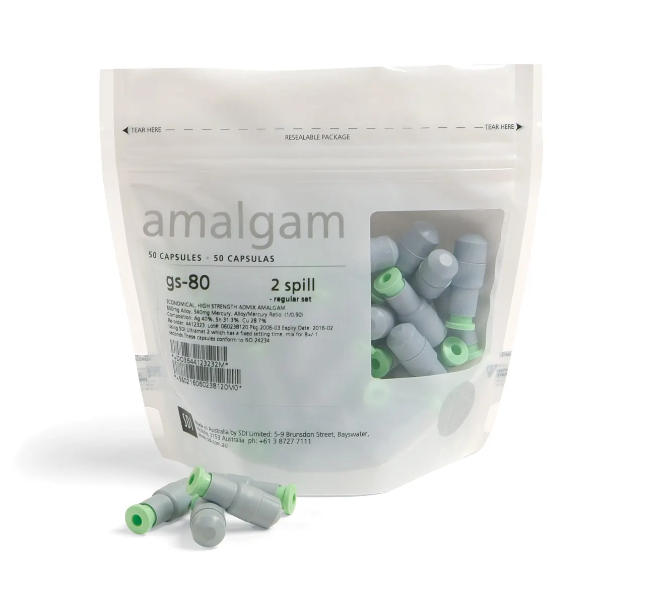 GS 80 Alloy Amalgam