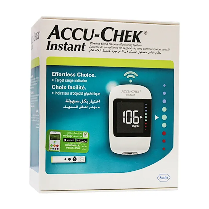 (Accu-Chek) Instant جهاز قياس سكر الدم + 60 شريط -الماني