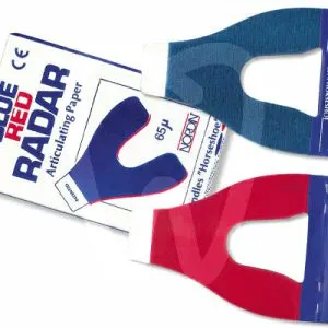 Nordin Radar Blue/Red Articulating Paper 1pcx12sheet.