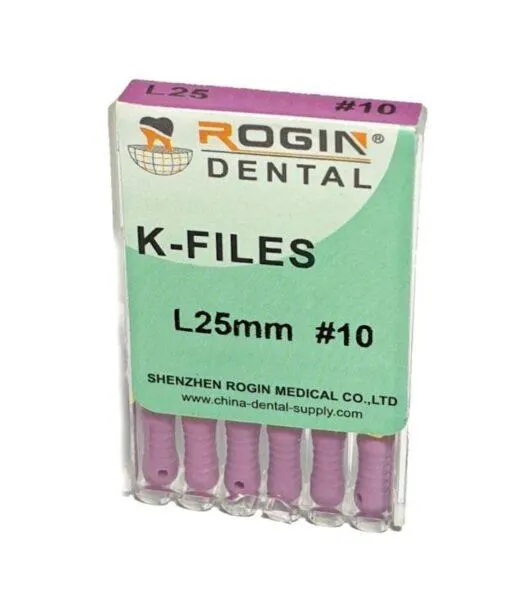 Rogin Manual K-files #10- 25mm