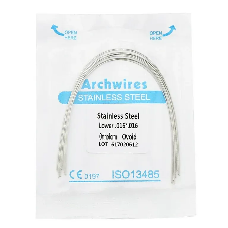 Stainless Steel Rectangular Orthodontic Wire – 10