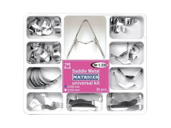 TOR-VM Saddle Metal Matrices Kit – 36pcs