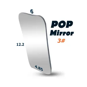 POP Emerald Dental Mirror Size 3