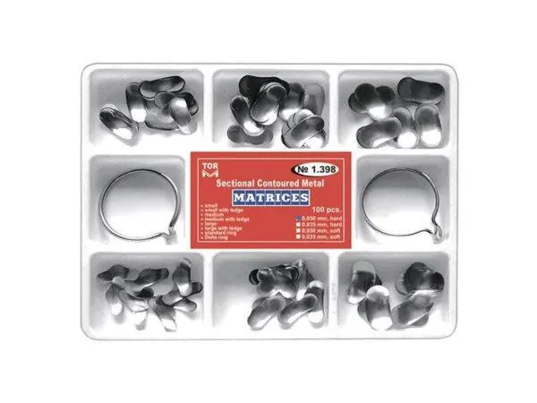TOR-VM Set of Sectional Contoured Matrices – 100pcs