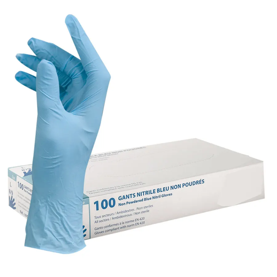 Gants d’examen nitrile