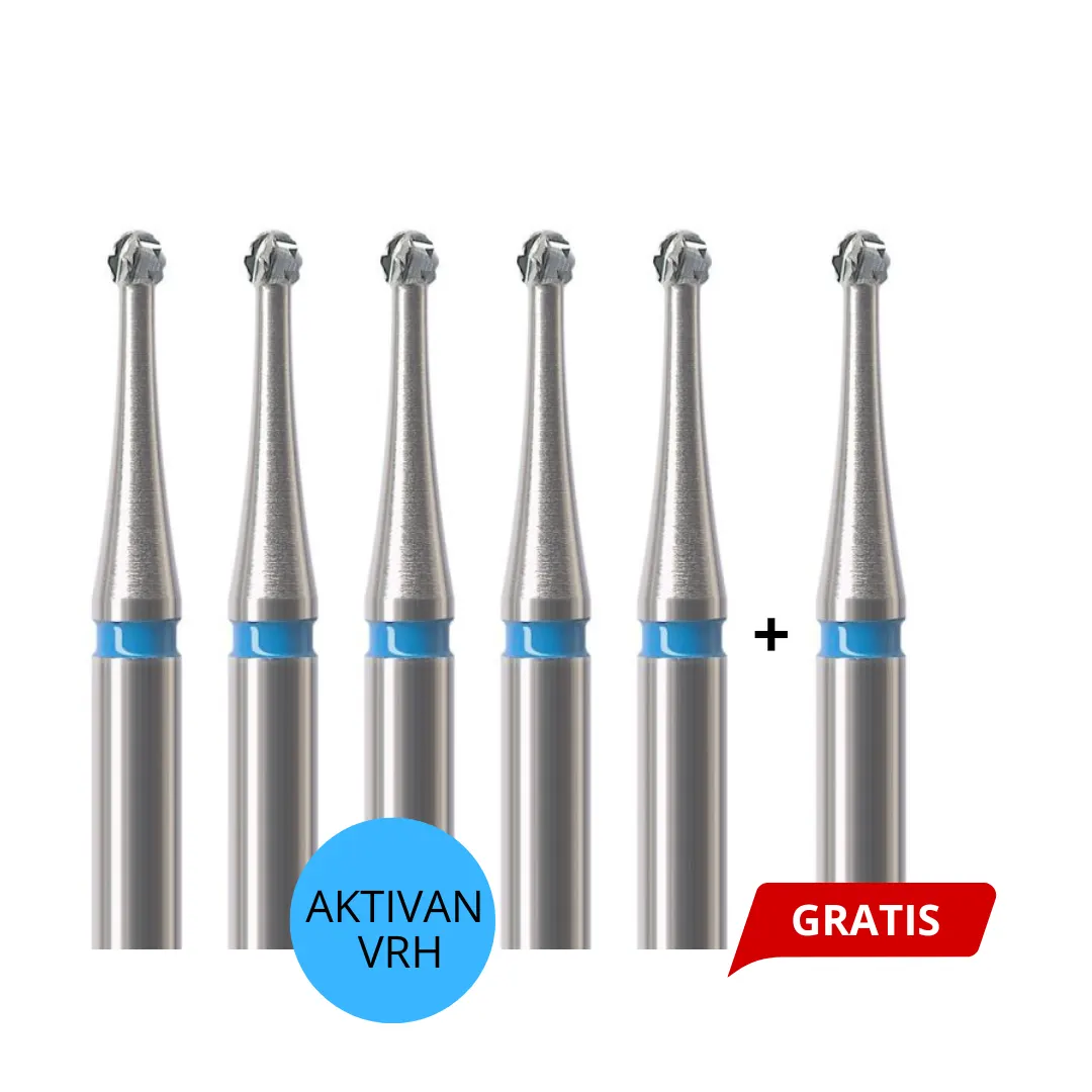5+1GRATIS Karbidni borer okrugli za kolenjak - H1SX sa aktivnim vrhom(D04920) (16,66)