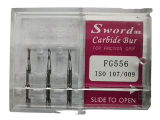 FG CARBIDE BUR SWORD ISO:107/009- (pack of 3 ) - FG556
