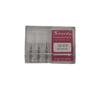 FG DIAMOND BUR SWORD ISO: 247/007(pack of 3 ) CD-57F