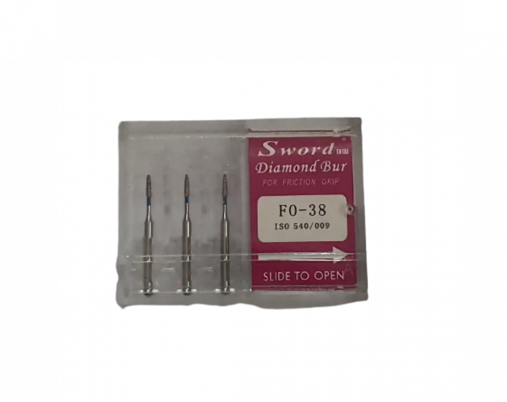 FG Diamond Bur ISO: 540/009-PK/3- FO-38