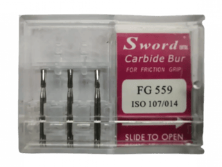 FG CARBIDE BUR SWORD ISO:107/014- (pack of 3 ) - FG559