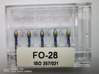 FG Diamond Bur ISO: 277/018-PK/5 - FO-28