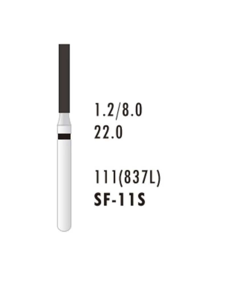 FG DIAMNID BUR ISO: 111/012-(Pack of 5 ) -SF-11B