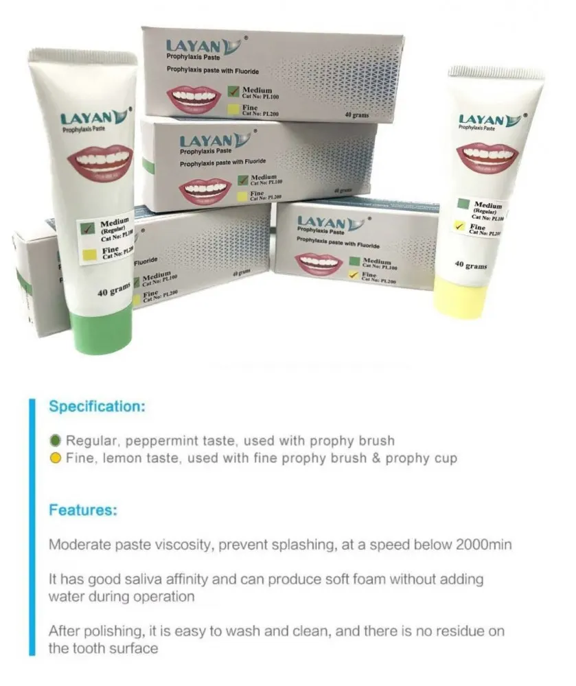 Prophy paste layan regular& fine