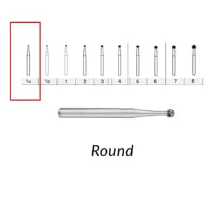 FG CARBIDE BUR ISO:001/005- (pack of 5 ) - FG1/4