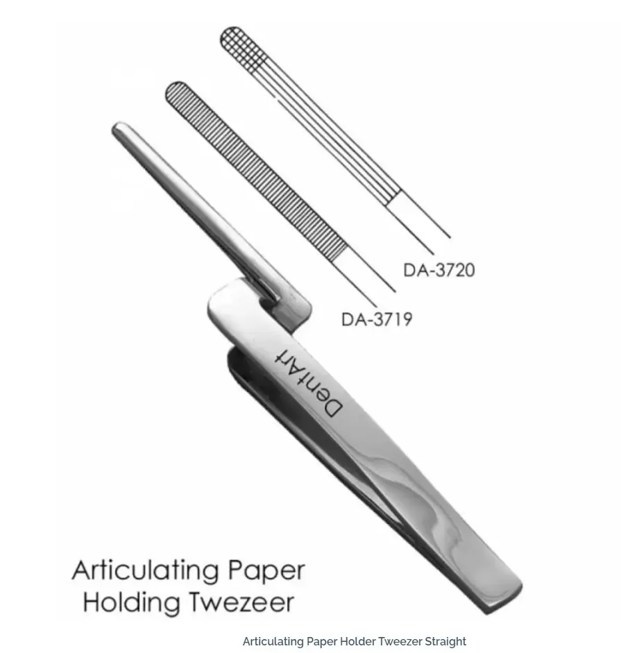 Articulating Paper Holder Tweezer Straight/ DA-3719