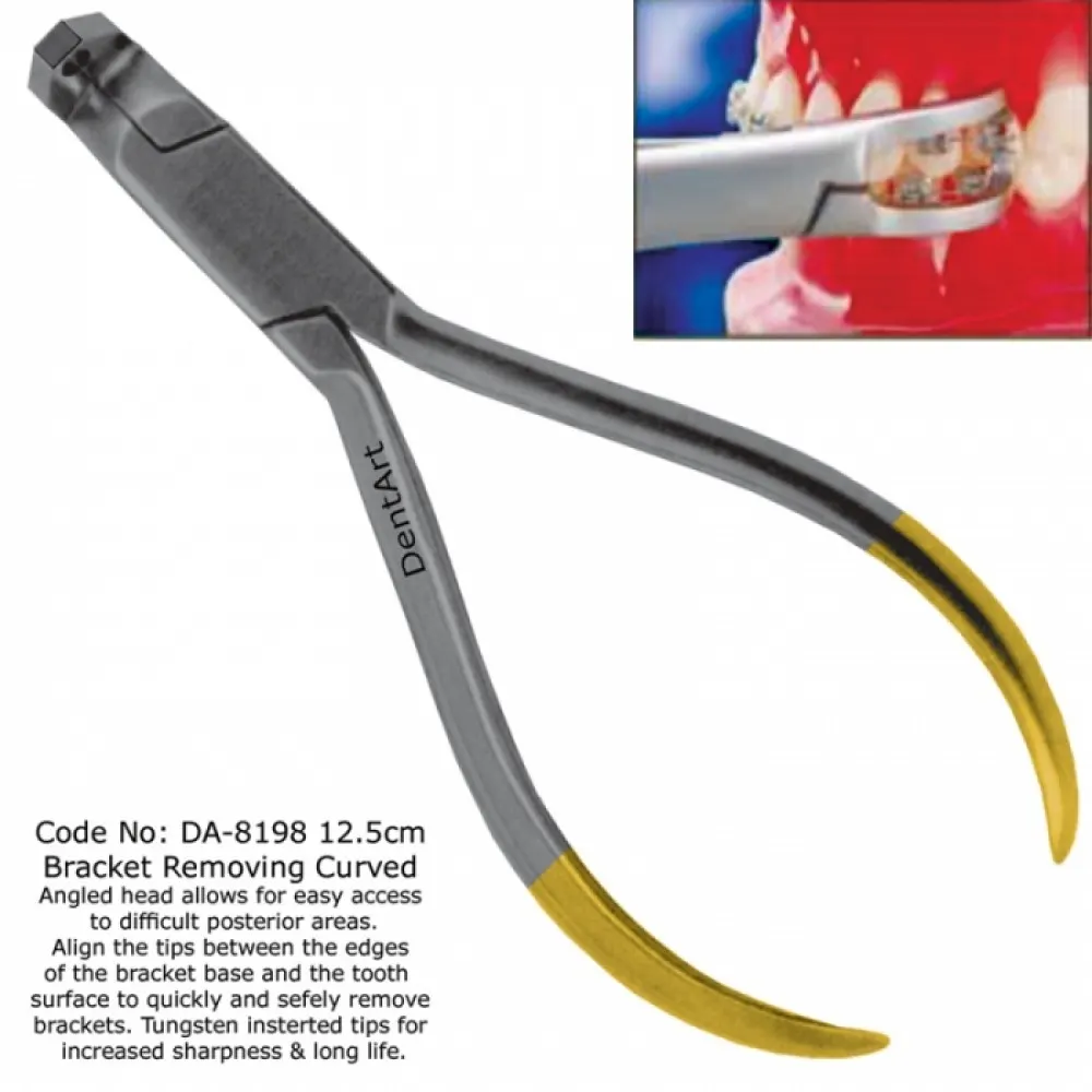 12.5cm Bracket Removing Curved Angled head/ DA-8198