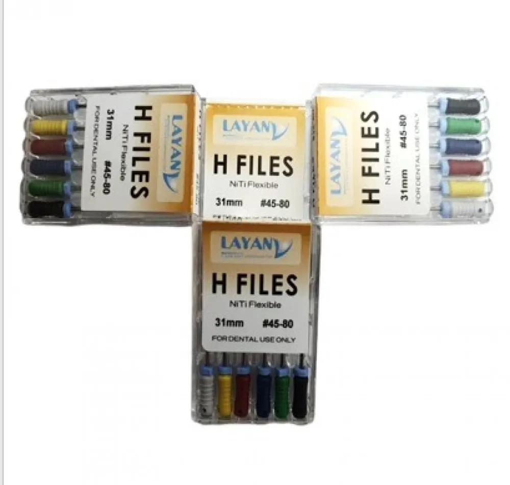 NiTi H Files(Hand)-L: 25mm ( pack of 6 )