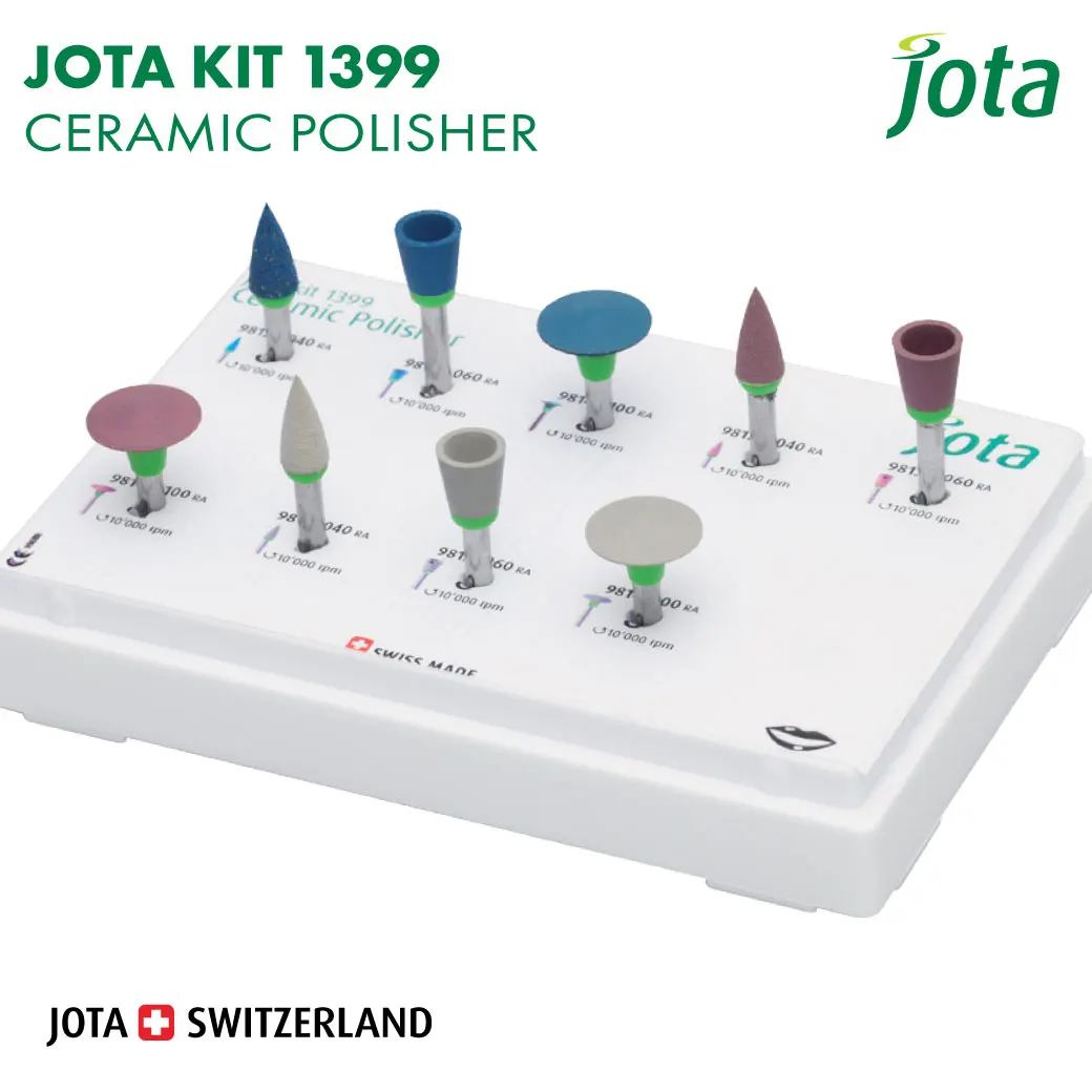 Jota Kit 1399 : Polisher Kit “3 Step” For Ceramic