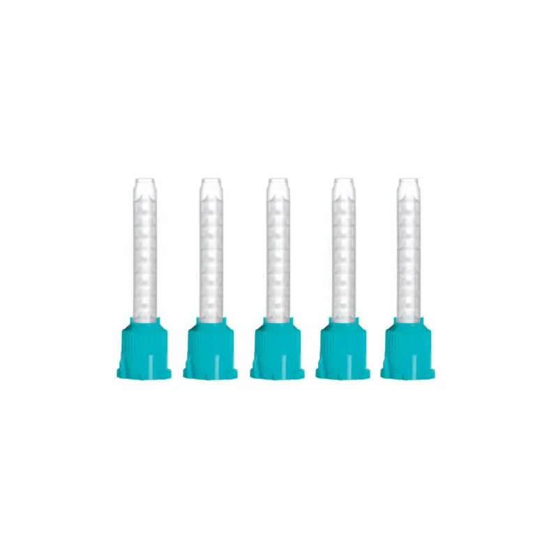 Impression Mixing Tips (5.0mm) Short Green/Teal (For Heavy Body Materials) | 48/pkg