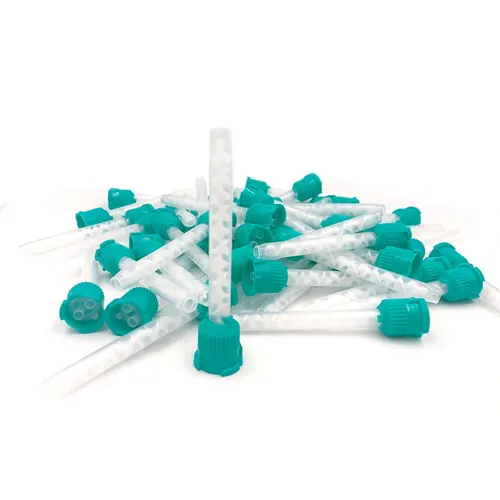 Impression Mixing Tips Long Green/Teal (6.5mm) | 48/pkg