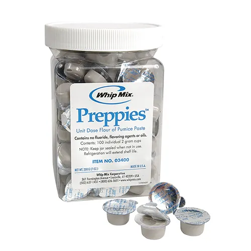 Pumice Preppies (Unit dose flour of pumice)
