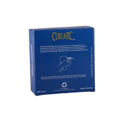 Curelastic Curing Light Barriers 500/pkg