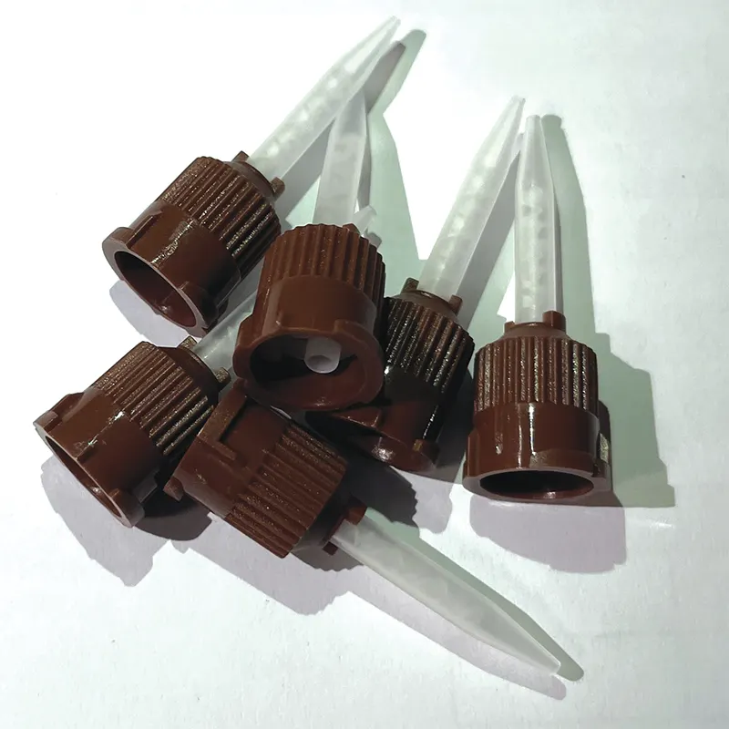 Brown Short Tapered Cement Mixing tips