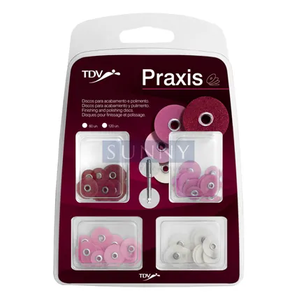 TDV Praxis Assorted discs + Mandrel