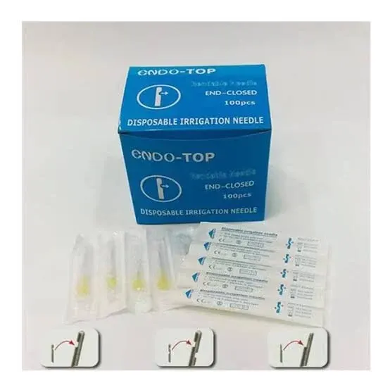 Dental Irrigation Needles 27G/30G Dual Side Vent