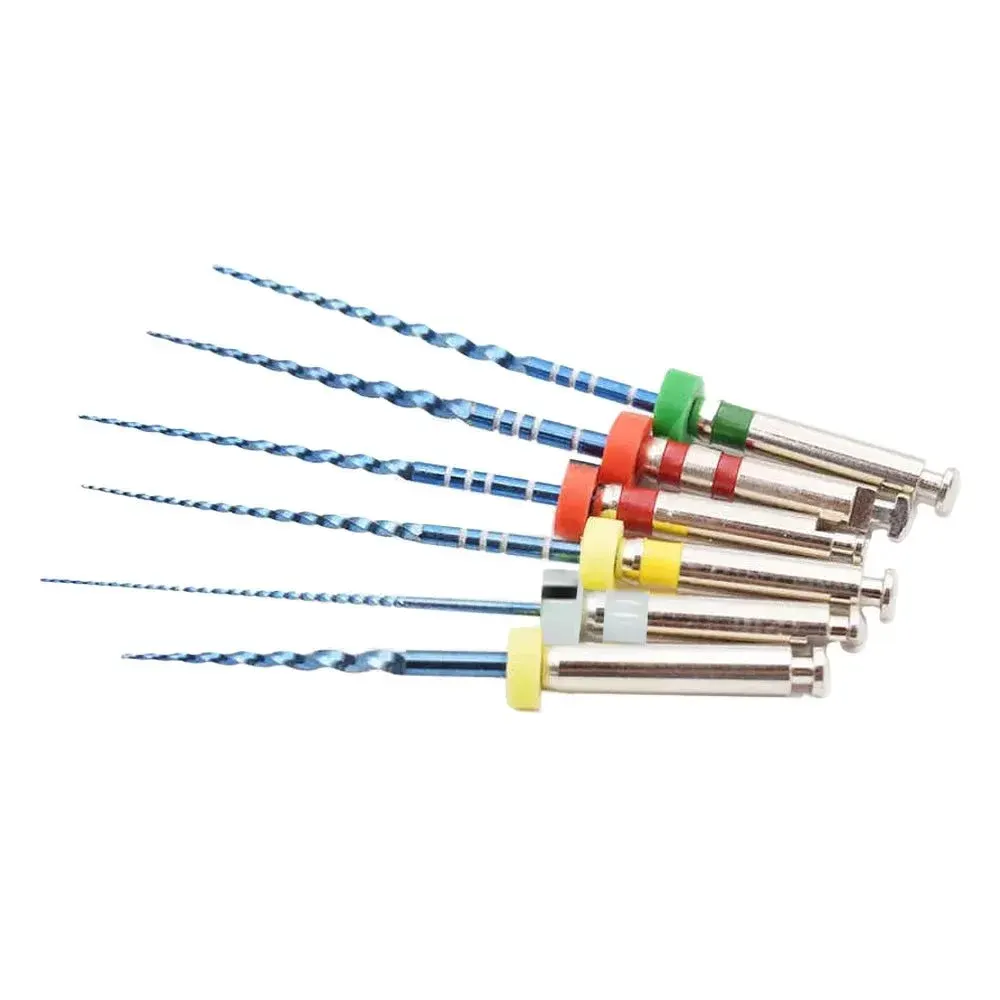 Blue Rotary Endodontic Files 25mm Mixed Sx–F3