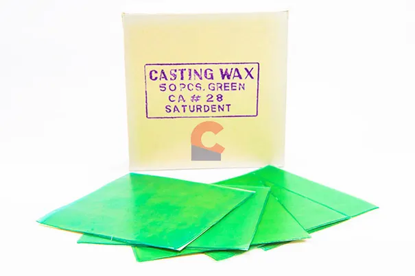 Casting Wax G28 Green – Per Pc