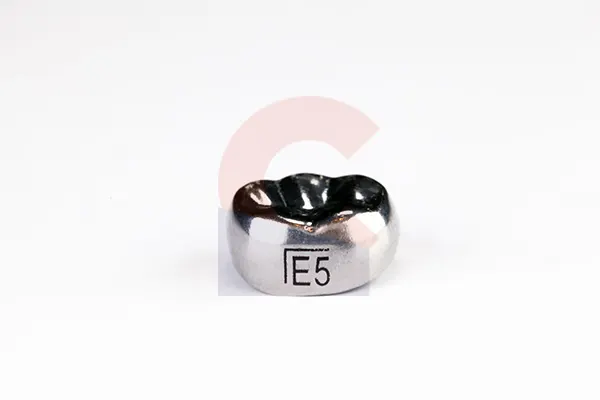 Stainless Steel Crown Lower Left E5 / K5