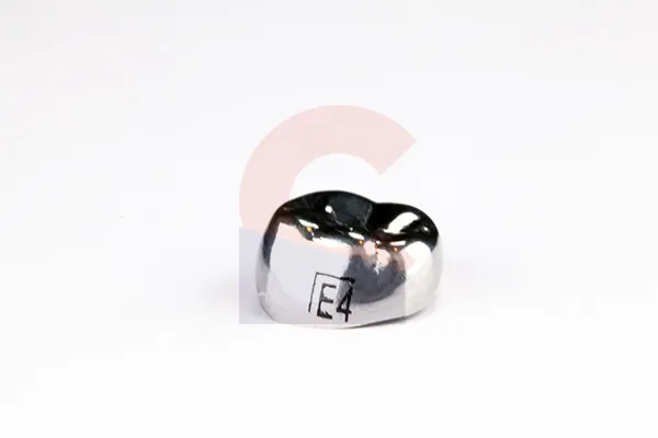 Stainless Steel Crown Lower Left E4 / K4