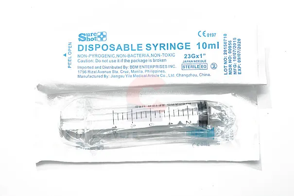 Disposable Syringe 10ml
