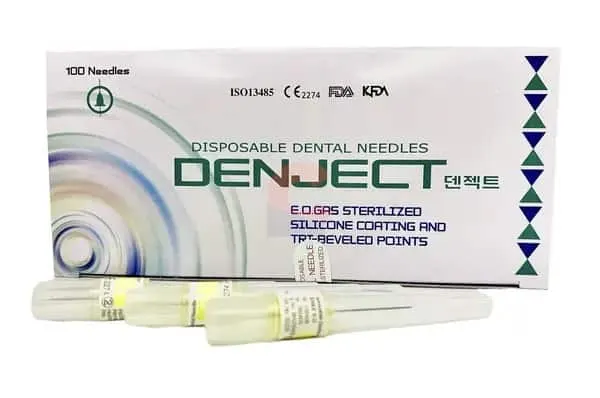Denject Dental Needle G27 Short – 100pcs/box