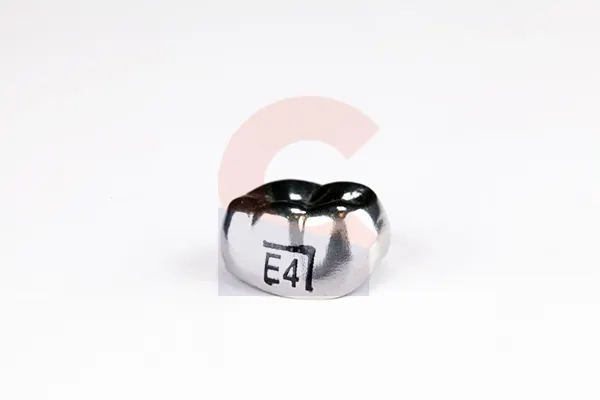 Stainless Steel Crown Lower Right E4 / T4