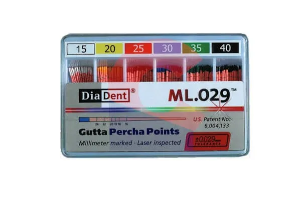 Diadent Gutta Percha with scale #15-40