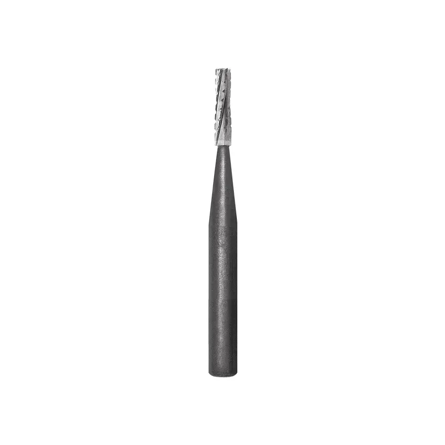 Short Shank Carbide Burs - Crosscut Straight Fissure