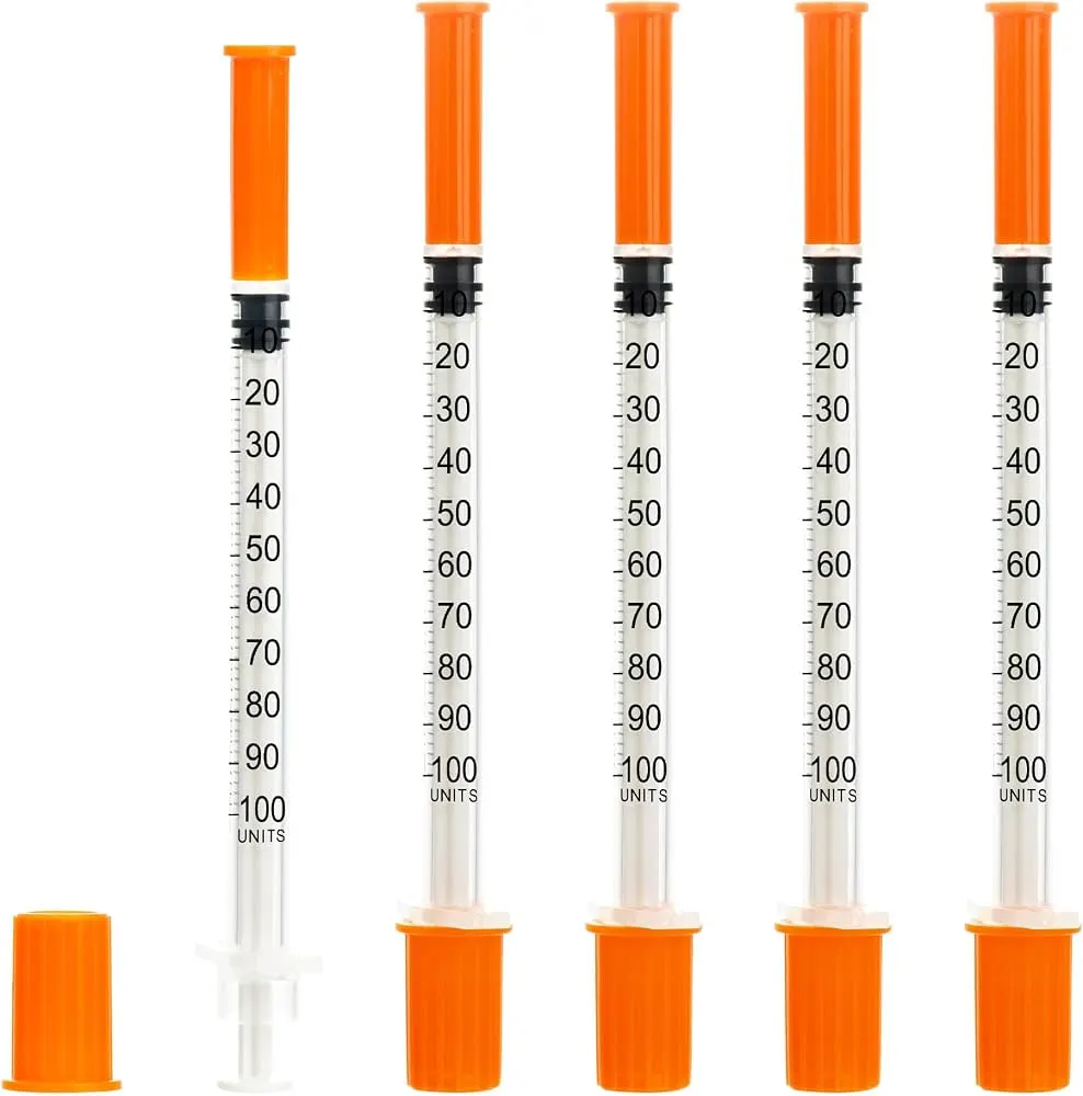 Disposable Insulin Syringes – 1 mL