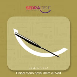 chisel mono bevel 3mm cvd depth mark