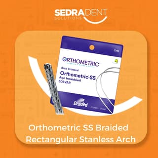 Orthometric SS – Round Stainless Arch Wire Lower Rectangular