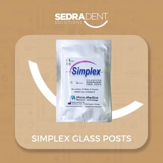 SIMPLEX GLASS POSTS – 10Pcs