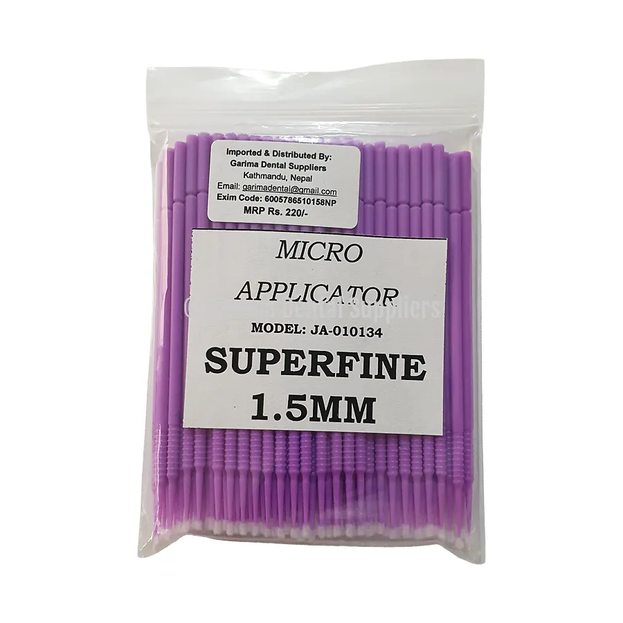 Jaan Medical Micro / Applicator Bonding Brush – Superfine (in Pouch)
