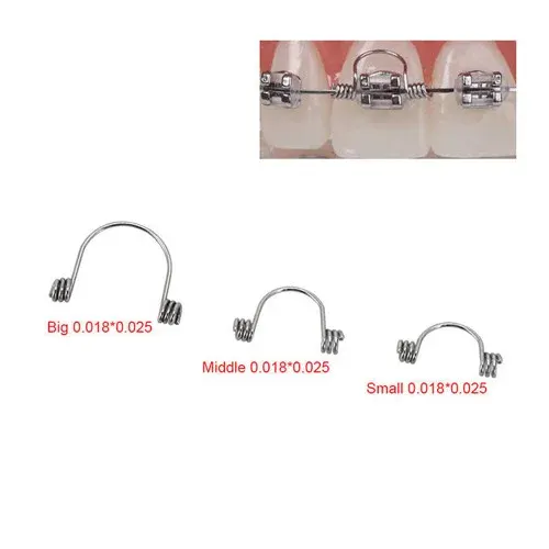 United Dental Torque Spring 018×025 – 10pcs/pkt
