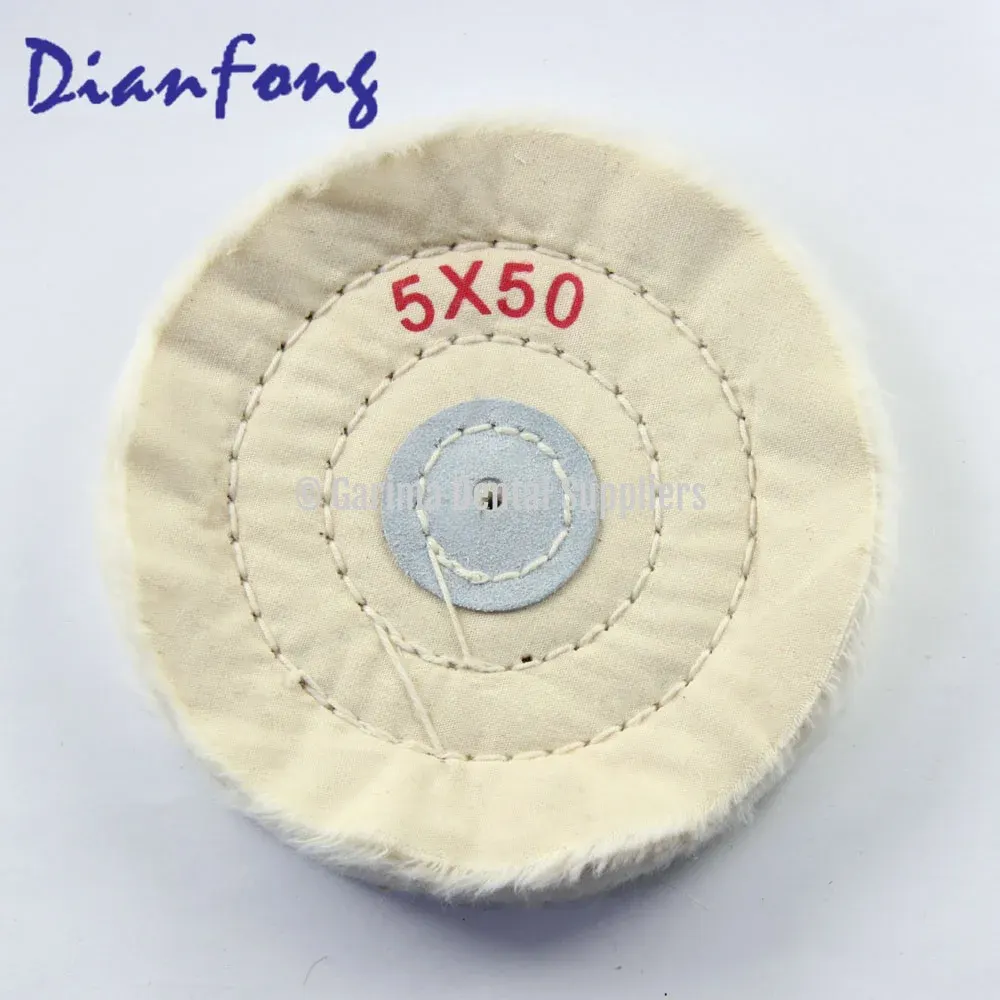Dian Fong Polishing Wheel Cotton Cloth White – 5×50