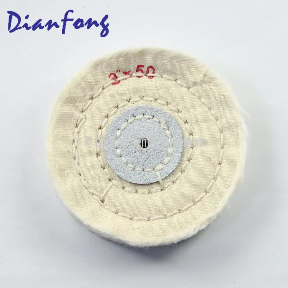Dian Fong Polishing Wheel Cotton Cloth White – 3×50