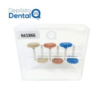 Kit Sistema de Pulido de Diamante para Resina, Cerámica y Zirconio