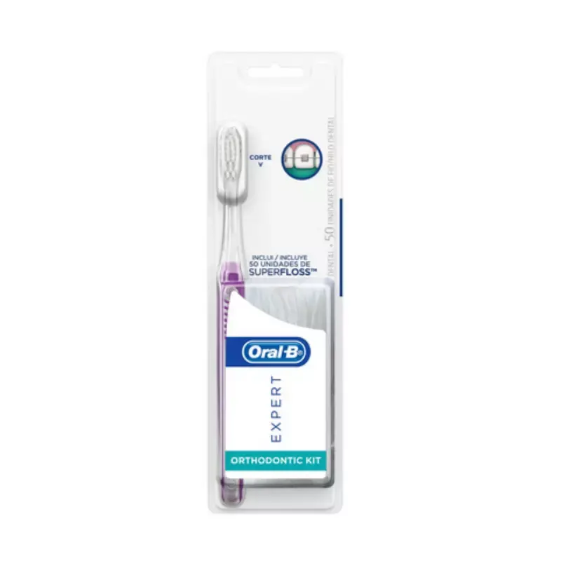 Kit Cepillo Ortodoncia con Superfloss Oral B